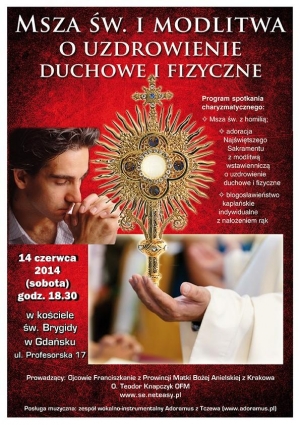 Msza św. o uzdrowienie duszy i ciała