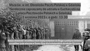 Msza św. za Obrońców Poczty Polskiej
