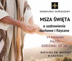 Msza z modlitwą o uzdrowienie