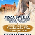 MSZA ŚWIĘTA  z modlitwą o uzdrowienie duchowe i fizyczne