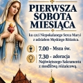 PIERWSZA SOBOTA MIESIĄCA